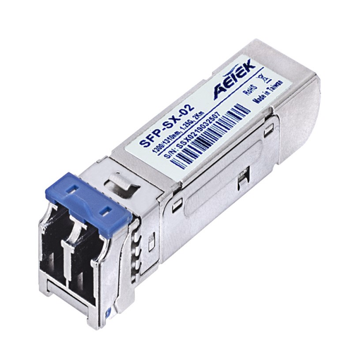 Aetek Multi-mode SFP Transceiver, LC Connector, 1300/1310nm, up to 2km