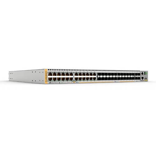 Allied Telesis 24-port Gigabit Switch + 24x 100/1000X RJ-45 + 4x 1/10G SFP Ports