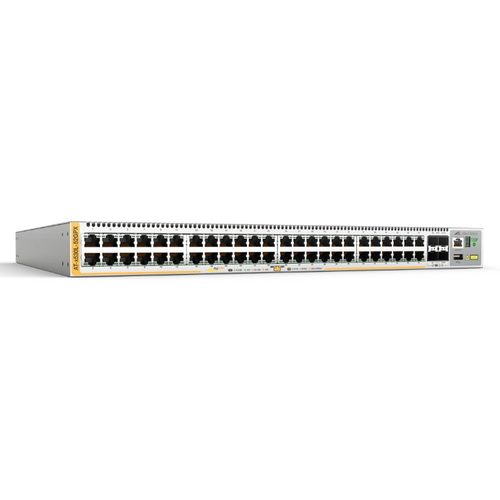 Allied Telesis 48 Gigabit PoE Switch, 48x 10/100/1000T RJ-45 + 2 Gigabit SFP Ports
