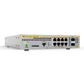 Allied Telesis 8-port Gigabit PoE Switch, 8x 10/100/1000T + 2x Gigabit SFP Ports