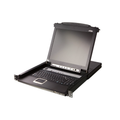 Aten 17" LCD KVM Switch with Slideway Housing, Touchpad, 8 VGA Ports, USB-PS/2