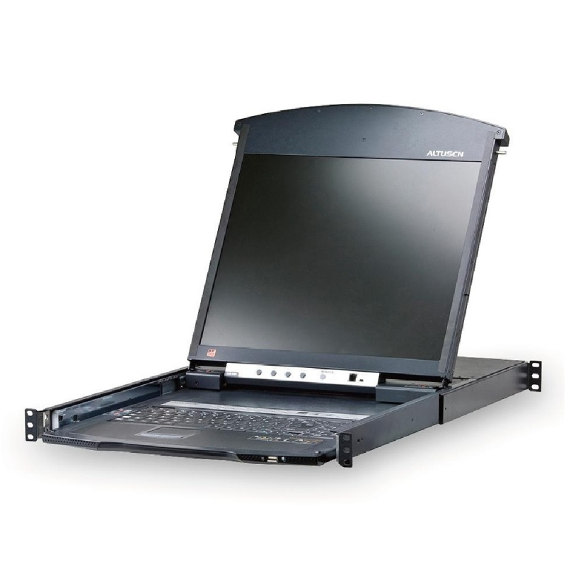 Aten Altusen 16 Port Rackmount 19 Inch LCD KVM, USB-PS/2, Cat5, 1280 x 1024