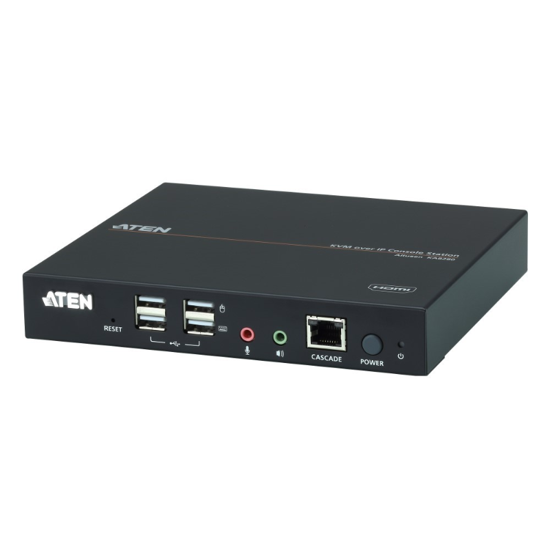 Aten KVM Over IP Switch, 1 HDMI Video Output, Wall Mountable
