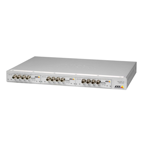 AXIS 291 1RU Video Server Rack 19", 10/100/1000 Base-T Output, Power Cable