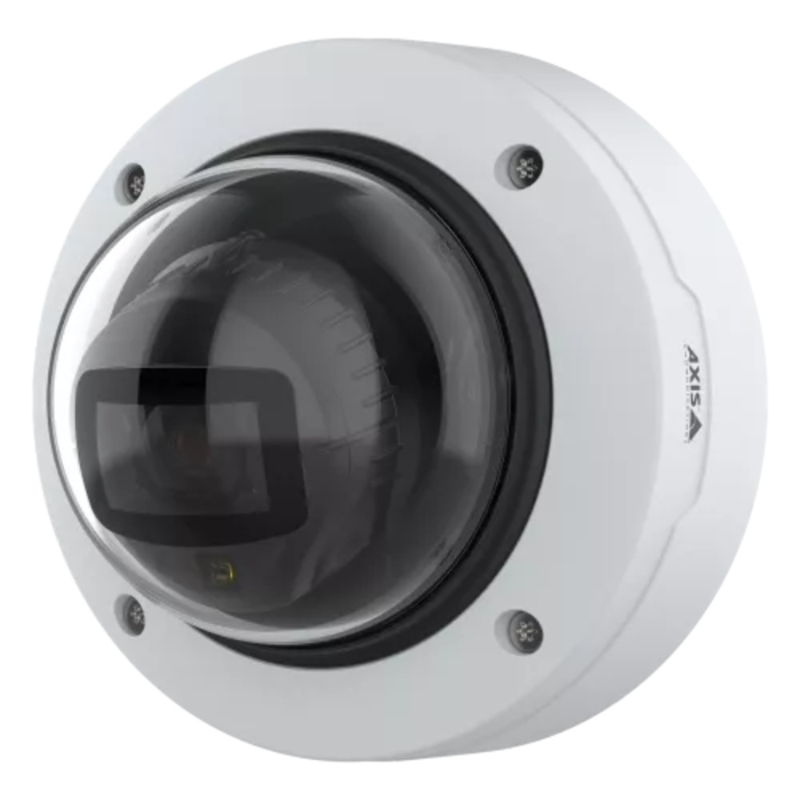 AXIS P3278-LV 8MP Indoor Dome Camera, Analytics, IR, 4.4-14.6mm Lens, Audio In