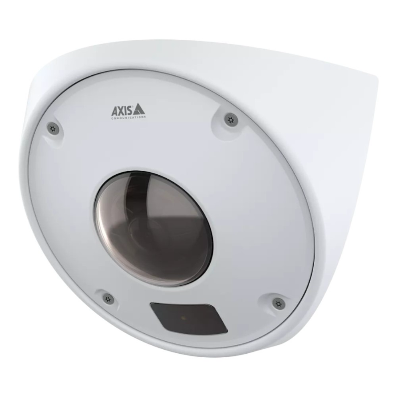 AXIS Q9227-SLV Corner Camera, Anti-Grip, IR, Audio Analytics, 3.7mm, White