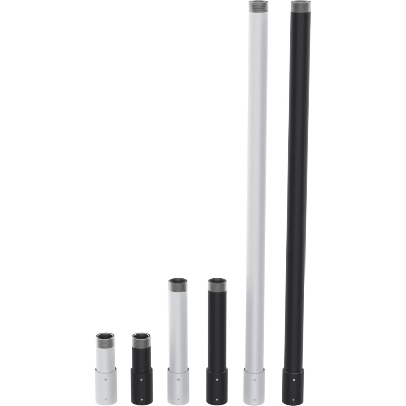 AXIS TP3908-E Extension Pipe to suit AXIS T91B50 & T91B51, 30cm, Black