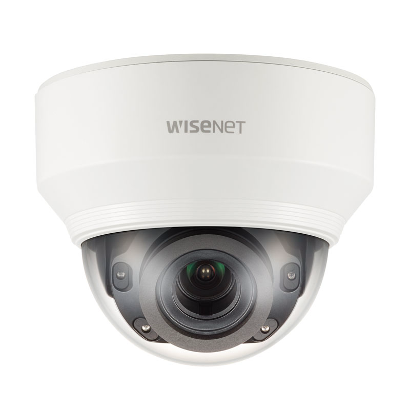 Hanwha 5MP Indoor Dome Camera, H.265, 30fps, 120dB WDR, 30m IR, 3.9-9.4mm