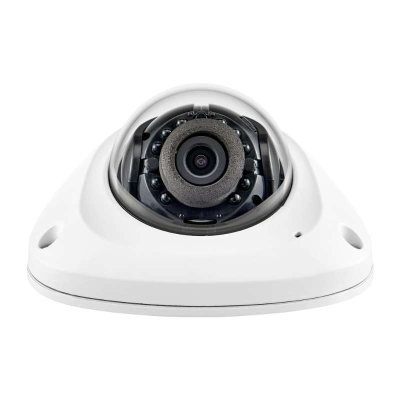 Hanwha A-Series 2MP Outdoor Mini Dome Camera, 20m IR, IP66, IK10, 3.6mm
