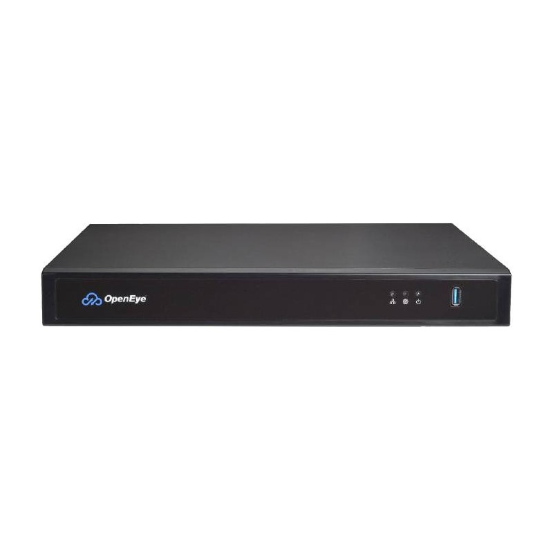 OpenEye 16 PoR Port NVR Appliance, Linux, 24TB, No Licence