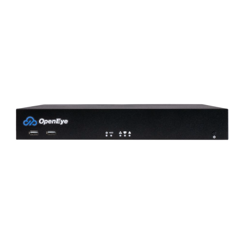 OpenEye 16 Port PoE Appliance, Linux OS, 100W, 6TB, No Licence