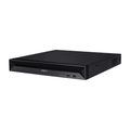 Hanwha 16ch 8MP PoE NVR, H.265, 128Mbps, No HDD (2 SATA 20TB max)