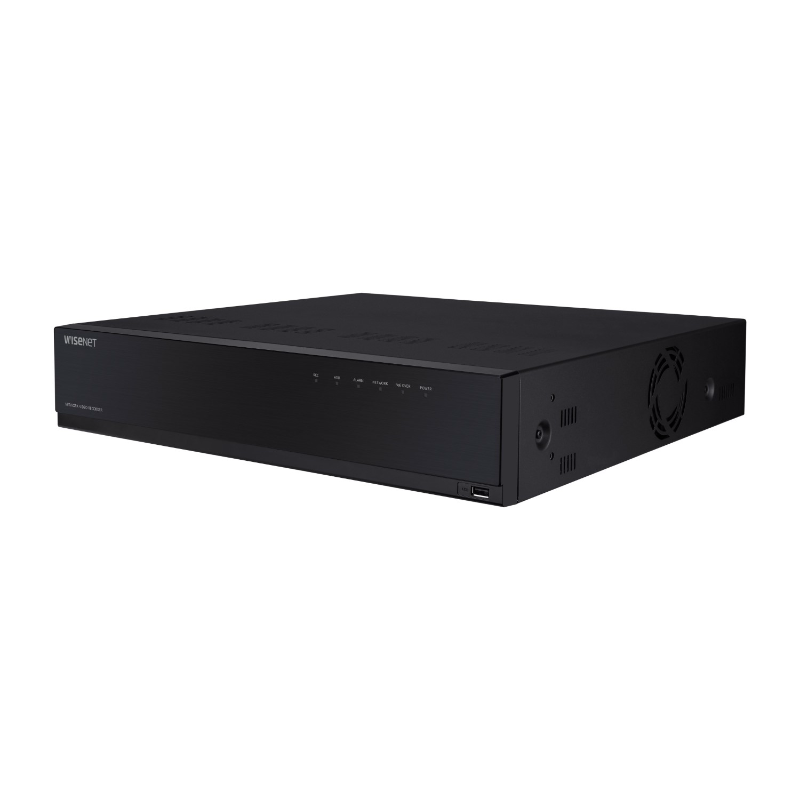 Hanwha 16ch PoE NVR Ubuntu Server, No HDD, No Licence, Max 5MP, NO CONFIG