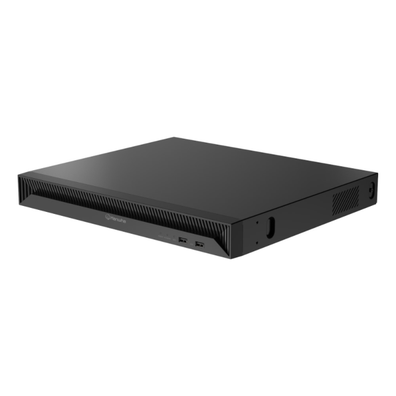 Hanwha 16ch Wave Server, 8x PoE, 200Mbps, HDMI (2x SATA 20TB Max), No Licence