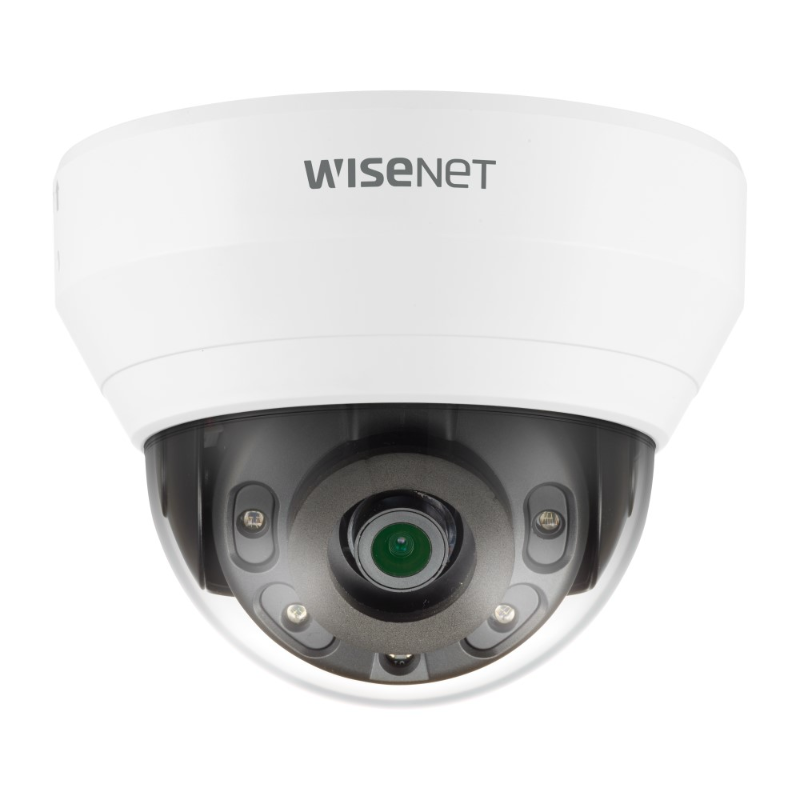 Hanwha 2MP Indoor Dome Camera, H.265, 30fps, 20m IR, 2.8mm