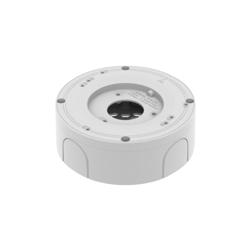 Hanwha Back Box to suit A-Series Bullet, Dome and Flateye Cameras
