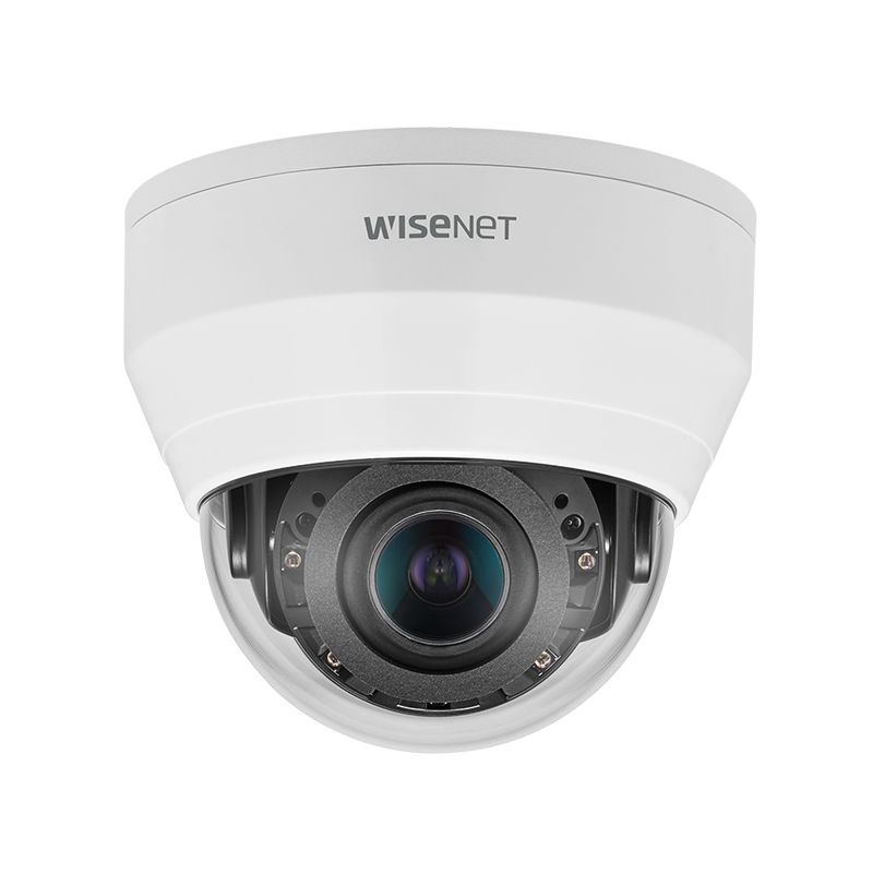 Hanwha Q 5MP Indoor VF Dome Camera, H.265, 30m IR, WDR, 3.2-10mm