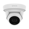 Hanwha Q Core 8MP Outdoor AI Flateye Camera, Dual Light, IP67, 3mm