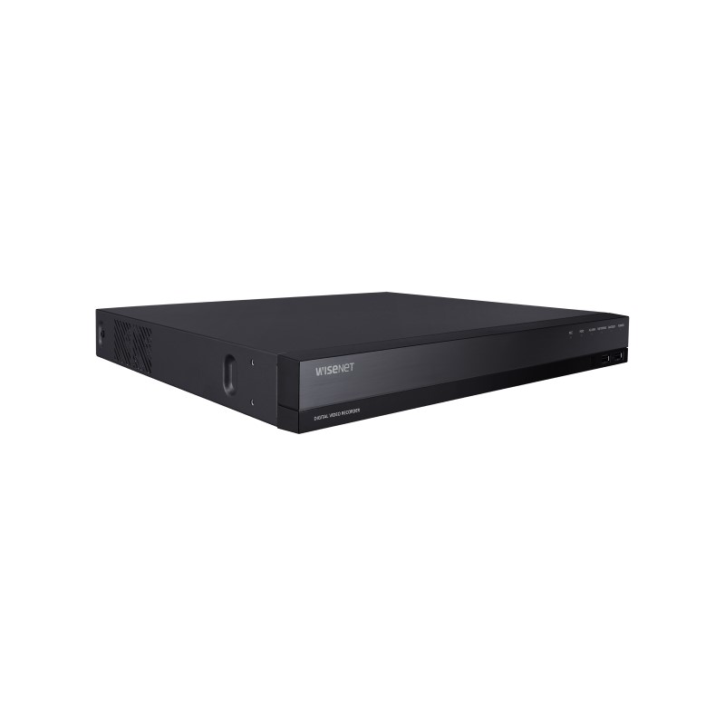 Hanwha Wisenet 16ch Pentabrid DVR, AHD/TVI/CVI/CVBS/IP H.265, 2x SATA, No HDD