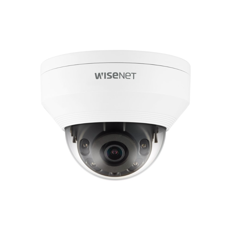 Hanwha Wisenet 4MP Outdoor Dome Camera, H.265, 30fps, 20m IR, IP66, 2.8mm
