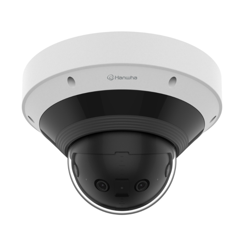 Hanwha Wisenet 8MP Outdoor Multi Sensor Panoramic Camera, 20fps, IK10, 2.8mm