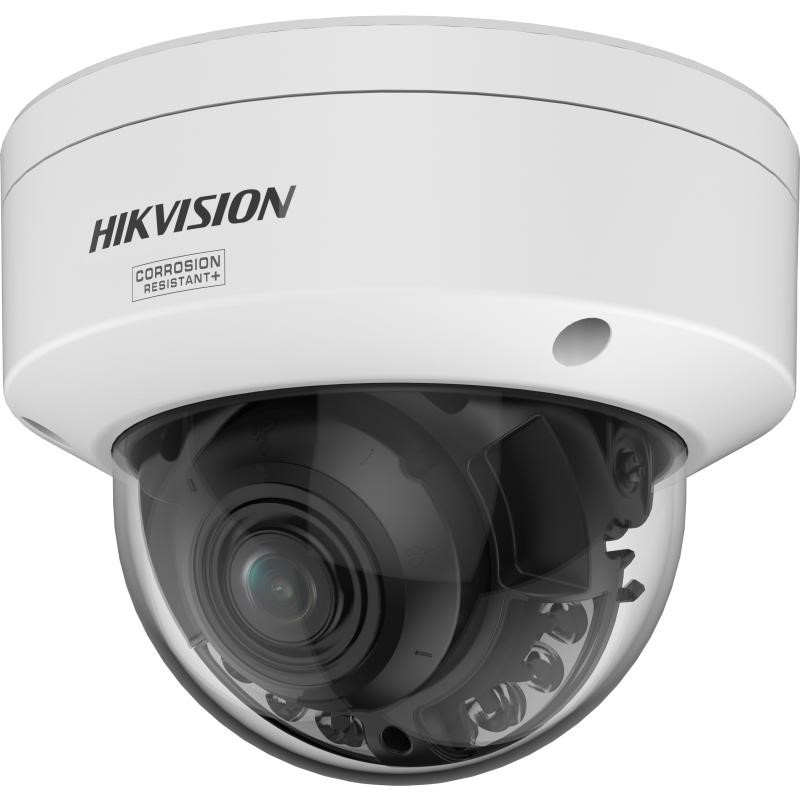 Hikvision 3 Series 8MP ColorVu Motorised VF Dome Camera, LED/IR, 2.7-13.5mm
