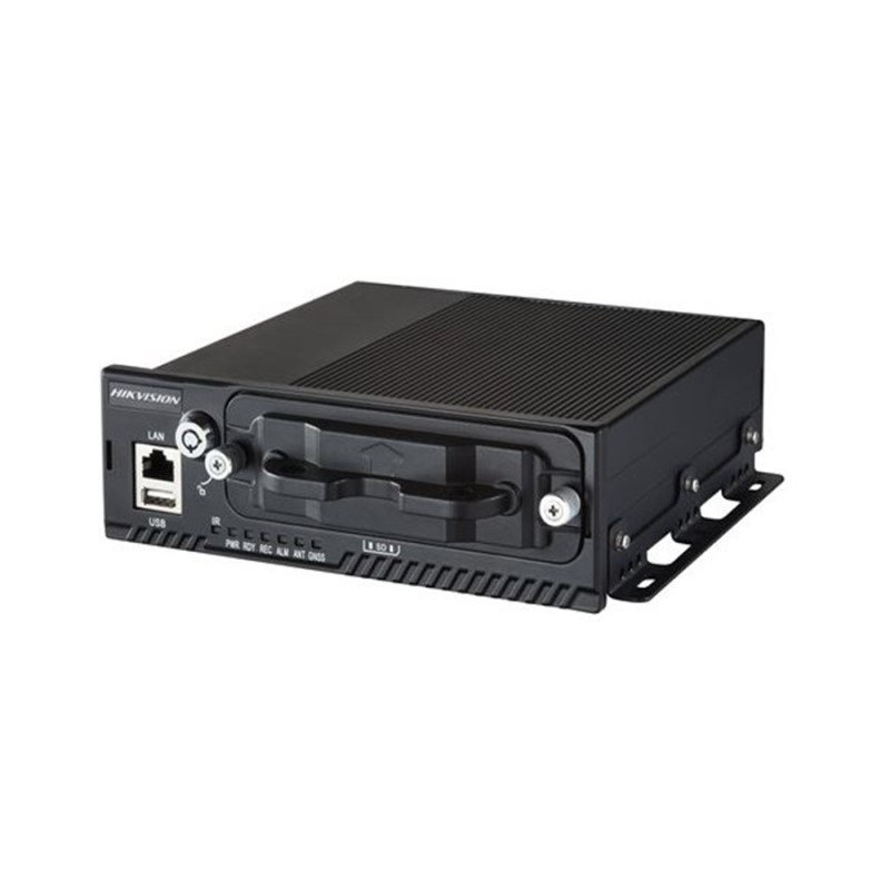 Hikvision 4ch Mobile TVI DVR, GPS, CVBS, No SSD, (up to 2 x 2TB SSD)