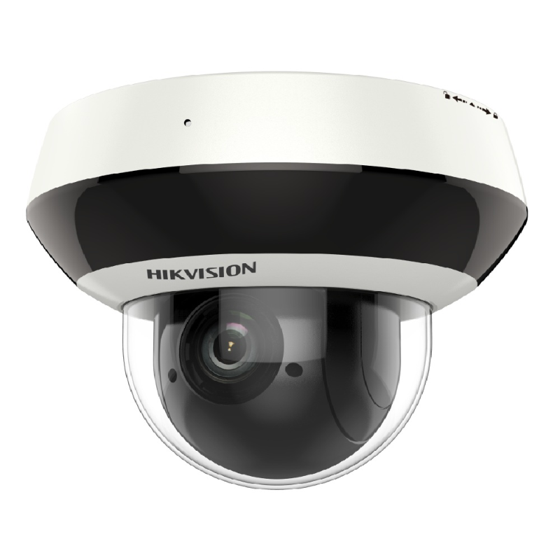 Hikvision 4MP Mini Outdoor PTZ Camera, 4x Zoom, AcuSense, IR, IP66, IK10
