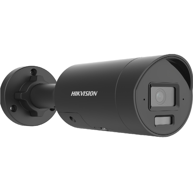 Hikvision 6MP AcuSense G2H Mini Bullet Camera, IR, IP67, 2.8mm, Black