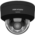Hikvision 6MP ColorVu 3.0 Outdoor Dome Camera, Hybrid LED/IR, IP67, Black, 2.8