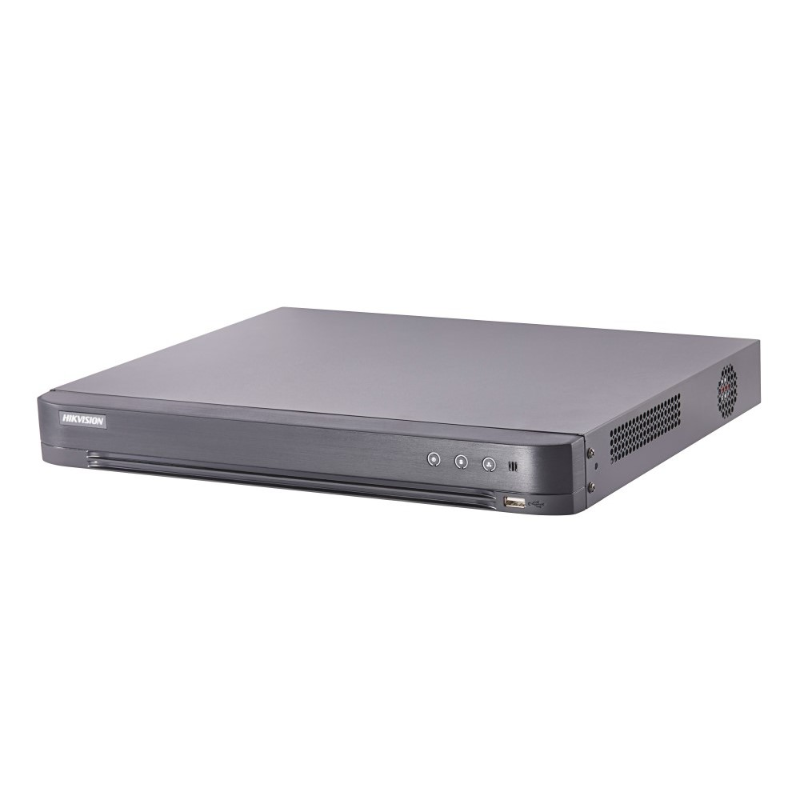 Hikvision 8MP 8ch DVR HDTVI/ AHD/CVI/CVBS/IP, 2 Bays, 8MP@15fps, No HDD