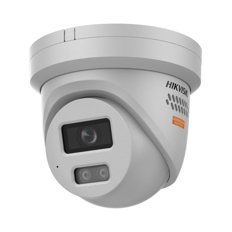 Hikvision 8MP Anti Corrosion Turret, Composite Polymer, Liveguard, IP68, 2.8mm