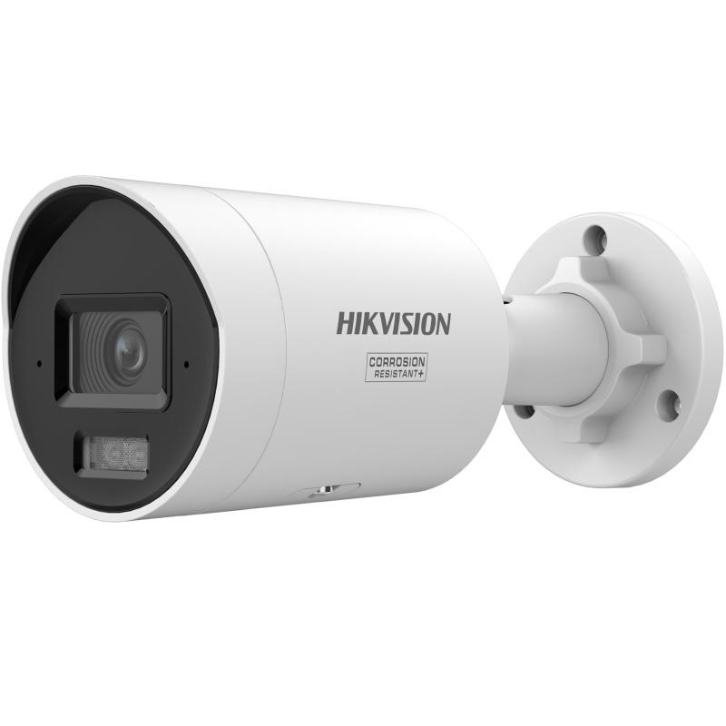 Hikvision 8MP ColorVu 3.0 Outdoor Mini Bullet Camera, Hybrid LED/IR, IP67, 4mm