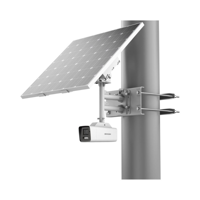 Hikvision 8MP ColorVu Bullet Solar 4G Camera, 80W Panel, 30Ah Battery Included, 2.8mm