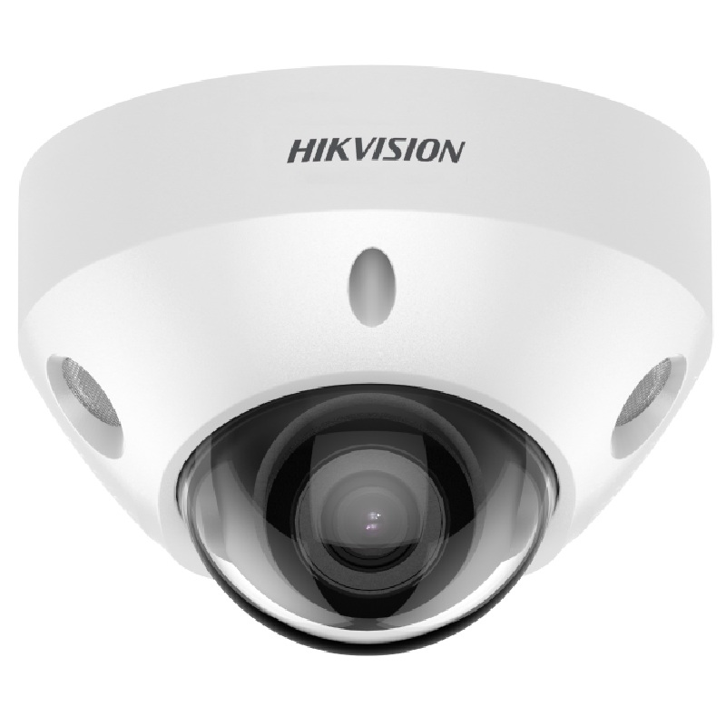 Hikvision 8MP Mini Dome Camera H265+, IR, WDR, IP67, IK08, 2.8mm