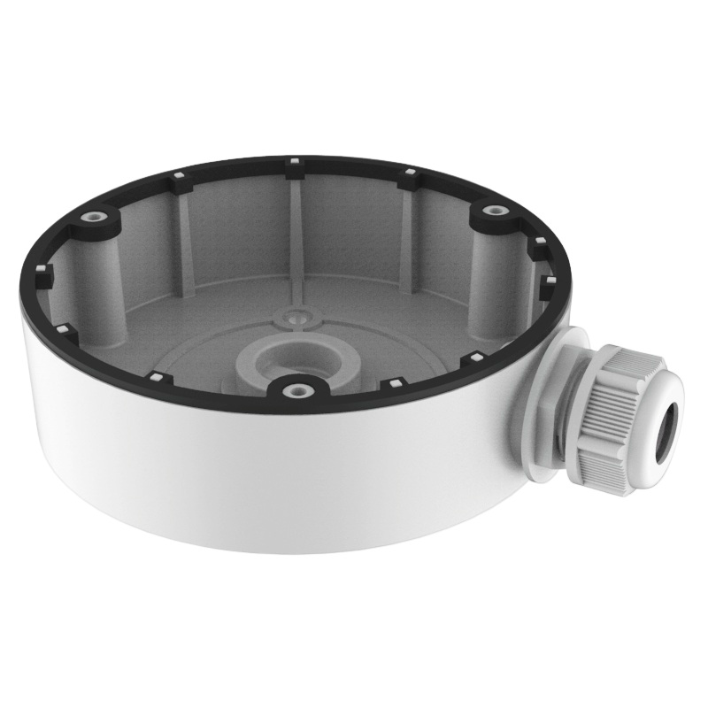 Hikvision Junction Box to suit HIK-2CD23xx3Gx-x or HIK-2CD2345GxP-x Turret, Black