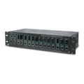 Planet Media Converter Chassis with Redundant Power Option, 15 Slot, 19 Inch