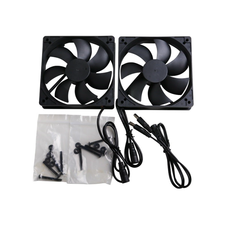 Power Automatix Cooling Fans, 2 Packs, Power Supply Required