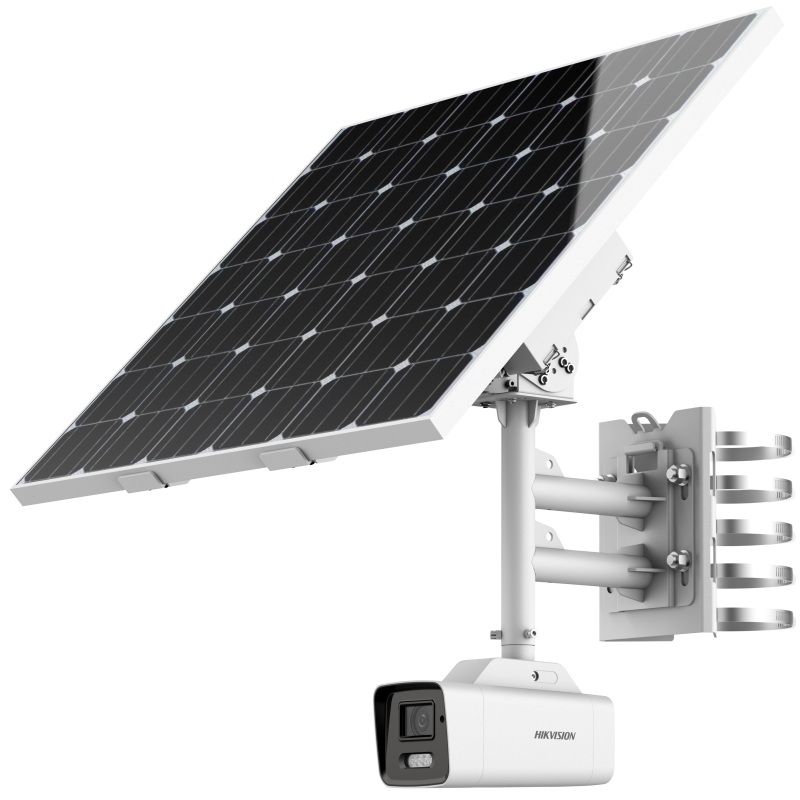 *Promo* Hikvision 4MP ANPR Bullet Solar 4G Camera, 80W Panel, 30Ah Batt Inc, 2.8-12mm