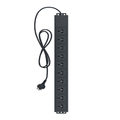 PSS 10x Aus Outlets PDU, No Switch, 3m Lead, Vertical Mounting to suit 15RU