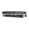 PSS 12VDC 8A Rack Mount Power Supply, 1RU, 8 fused outputs