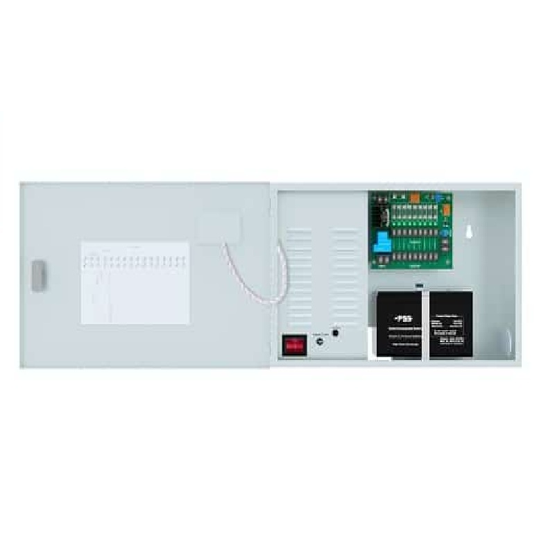 PSS 13.5V DC 24A Wall Mount Power Supply, with 12V 9Ah Battery