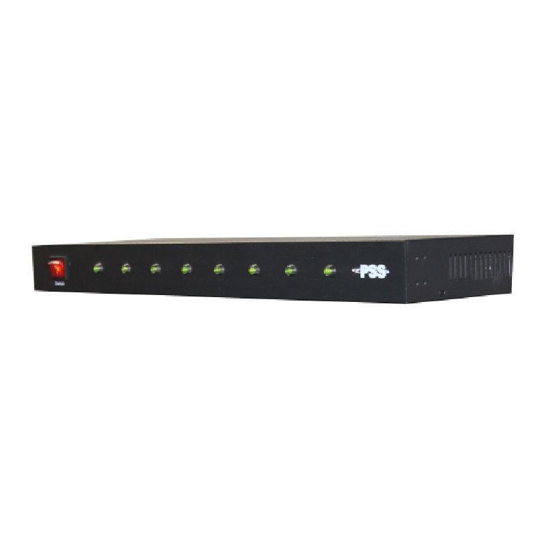 PSS Rack Mount Power Supply, 1RU, 24V DC, 13A
