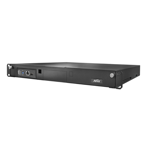 Aetek 1 Channel EPoH RX Base Long Range PoE over Hybrid Copper-Fiber Receiver