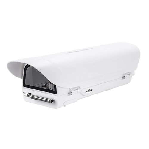 Aetek Camera Housing to suit Box IPC, -40 deg Cold Start, Wiper, IP68, 24VAC