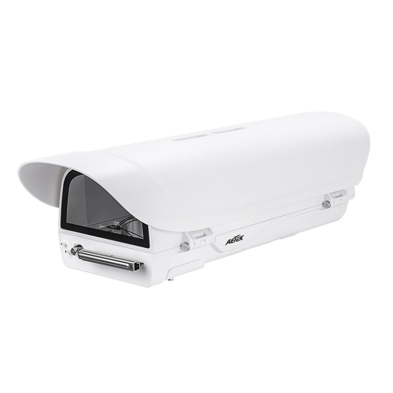 Aetek UPoE Camera Housing to suit Box IPC, Snap IR, Wiper, IP66, IK10, 95W