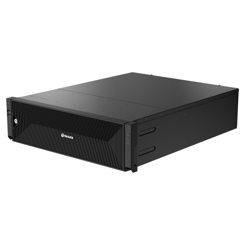 Hanwha 32ch NVR, 520Mbps, RAID, No HDD, (16 x SATA 160TB max)