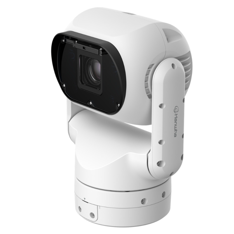 Hanwha 4MP AI Rugged 43x PTZ Camera, Optical Image Stabilisation, IP66