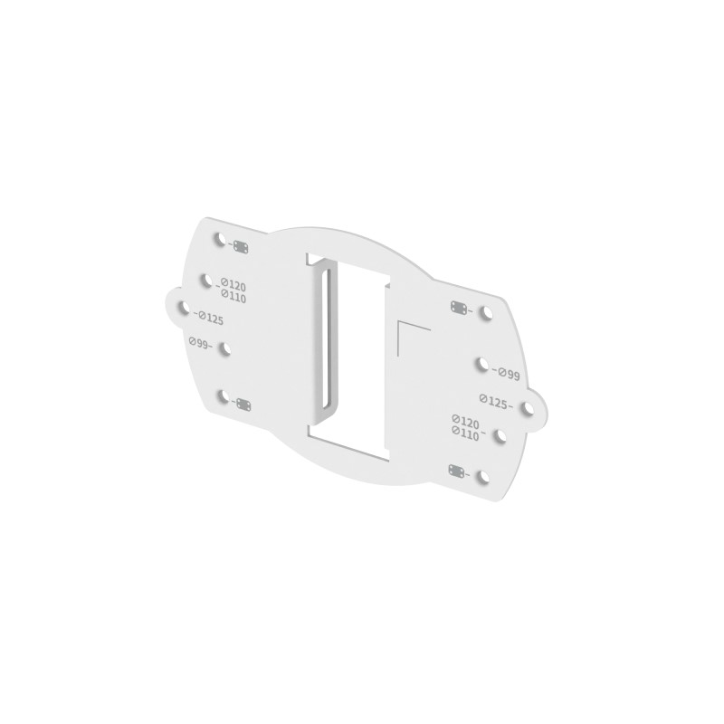 Hanwha Pole Mount to suit QNV-C, ANE-L, QND-6/80x1, QNE-80x1R, QNF, QND-6/70x2R