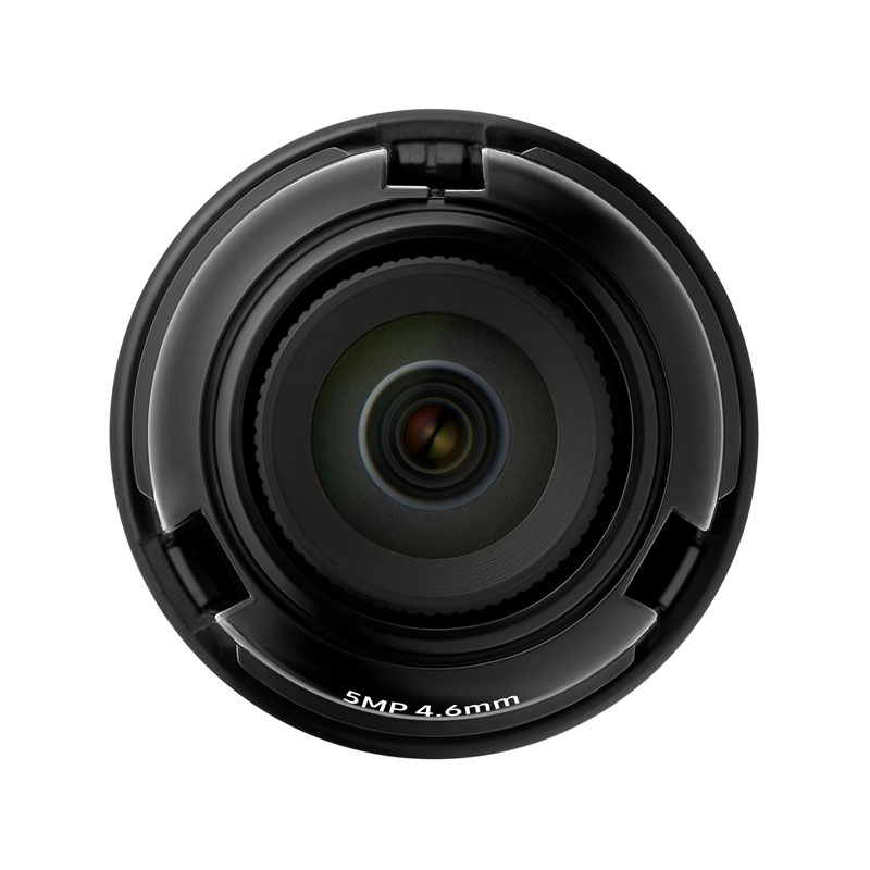 Hanwha Wisenet 1/1.8" Fixed Focal Megapixel Lens to suit PNM-9000VQ, F1.6, 4.6mm